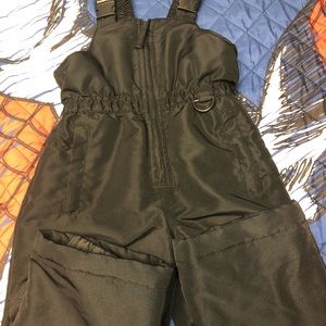 Black boys snowsuit 5T